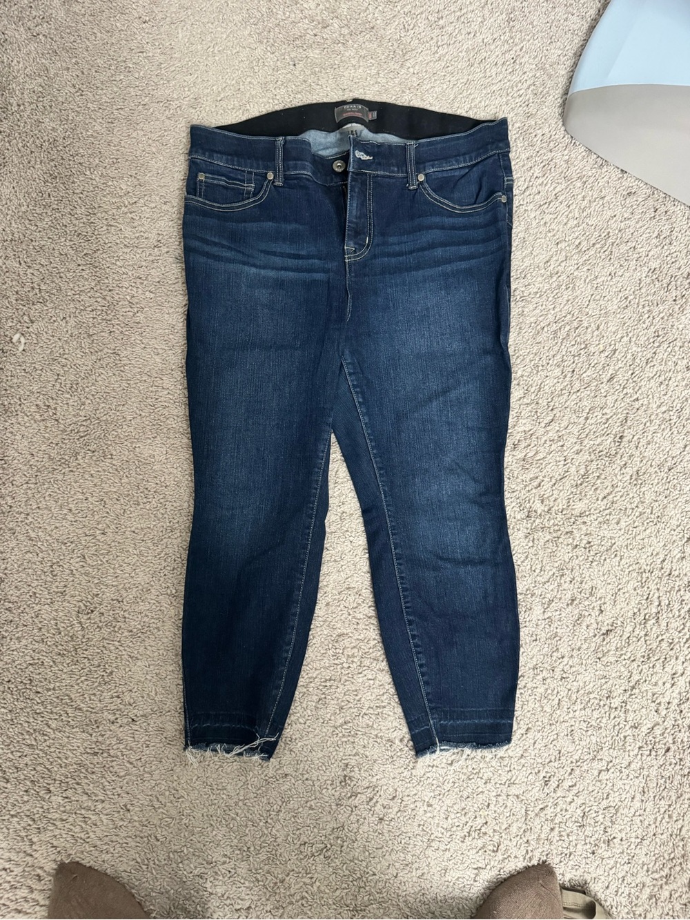 torrid Dark Indigo Cropped Ankle Jeans